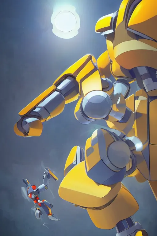 Image similar to metabots medabots medarotto medarot robot minimalist comics, behance hd by jesper ejsing, by rhads, makoto shinkai and lois van baarle, ilya kuvshinov, rossdraws global illumination ray tracing hdr radiating a glowing aura