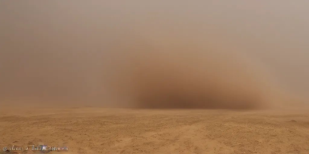 Prompt: sand storm