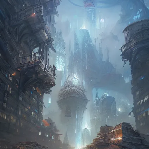 Image similar to floating city, highly detailed, d & d, fantasy, portrait, highly detailed, headshot, digital painting, trending on artstation, concept art, sharp focus, illustration, art by artgerm and greg rutkowski and magali villeneuve