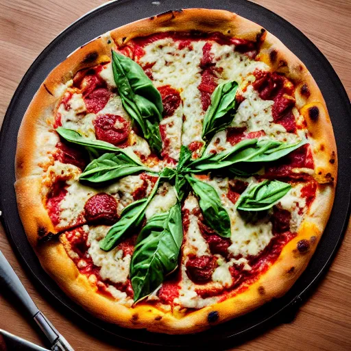 Image similar to a rœsti pizza, professional photography