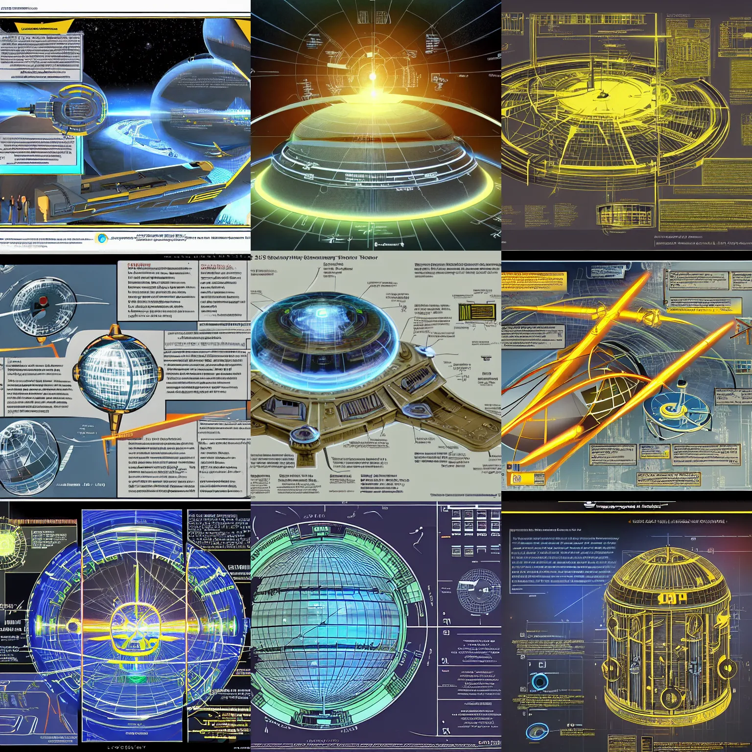 Prompt: 2 3 rd century scientific schematics for an time - travel machine, hyperdetailed vector technical documents, callouts, archviz, legend