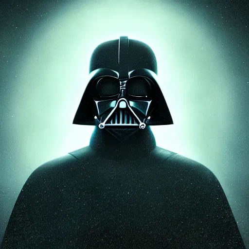 Image similar to portrait of darth vader, intricate artwork, concept art, octane render, deviantart, cinematic, key art, hyperrealism, iridescent accents, portrait photograph, nikon 3 5 mm, photograph by greg rutkowski