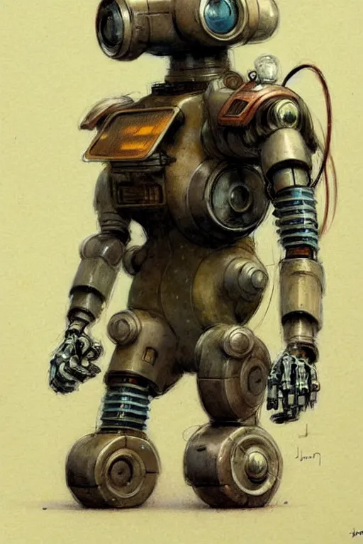 Prompt: ( ( ( ( ( 1 9 5 0 retro future robot pet assasin. muted colors. ) ) ) ) ) by jean - baptiste monge!!!!!!!!!!!!!!!!!!!!!!!!!!!!!!