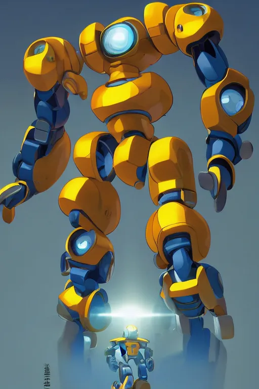 Image similar to metabots medabots medarotto medarot robot minimalist comics, behance hd by jesper ejsing, by rhads, makoto shinkai and lois van baarle, ilya kuvshinov, rossdraws global illumination ray tracing hdr radiating a glowing aura