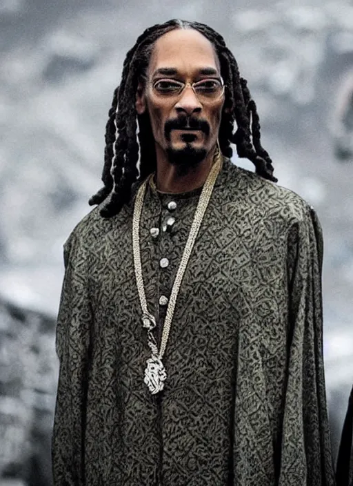 Image similar to Snoop dogg in the game of thrones universe