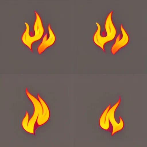 Prompt: vintage minimalistic clean fire flames goth patch, beautiful cinematic light, behance