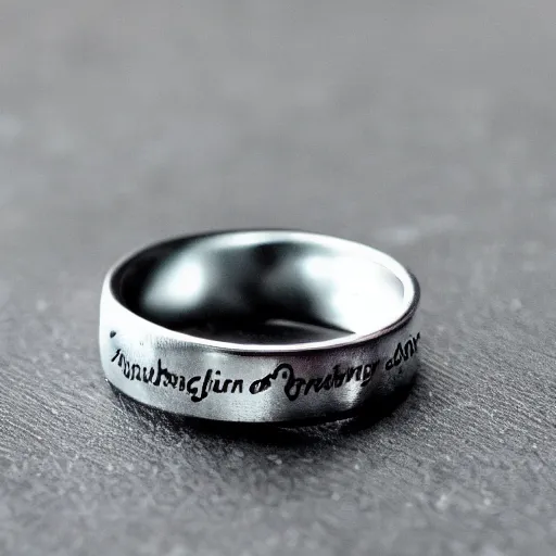 Prompt: contract wedding ring arkham