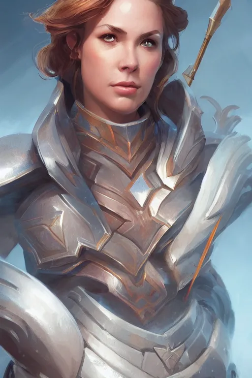 Image similar to amazon valkyrie athena, d & d, fantasy, portrait, highly detailed, headshot, digital painting, trending on artstation, concept art, sharp focus, illustration, art by artgerm and greg rutkowski and magali villeneuve