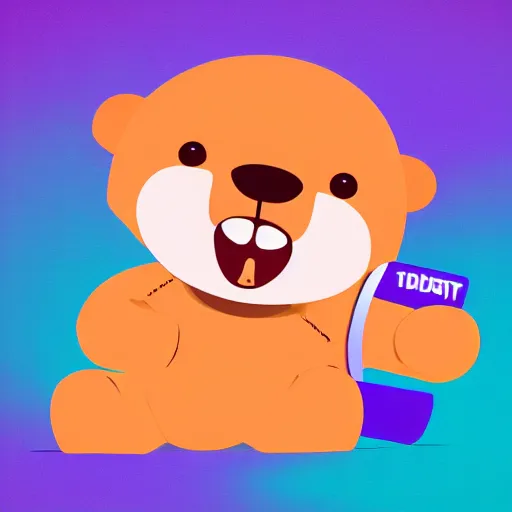 Image similar to podcast vector logo of cute cuddly bear listening to music, podcast, microphone, melodic, dreamy, isometric, adorable, octane render, golden ratio, 4k UHD, iconic design