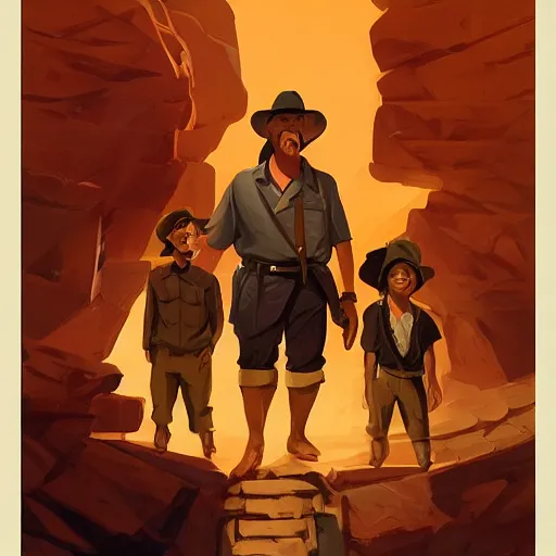 Image similar to face icon stylized minimalist raiders of the lost ark 1 9 8 1, loftis, cory behance hd by jesper ejsing, by rhads, makoto shinkai and lois van baarle, ilya kuvshinov, rossdraws global illumination