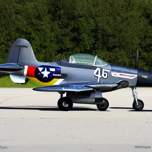 Image similar to p 5 1 mustang as a jet aircraft