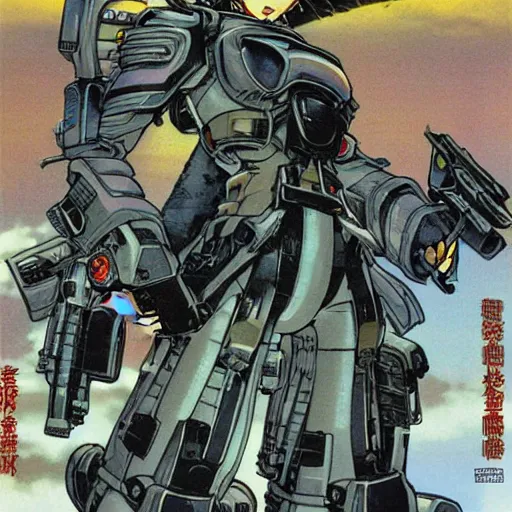 Prompt: by masamune shirow