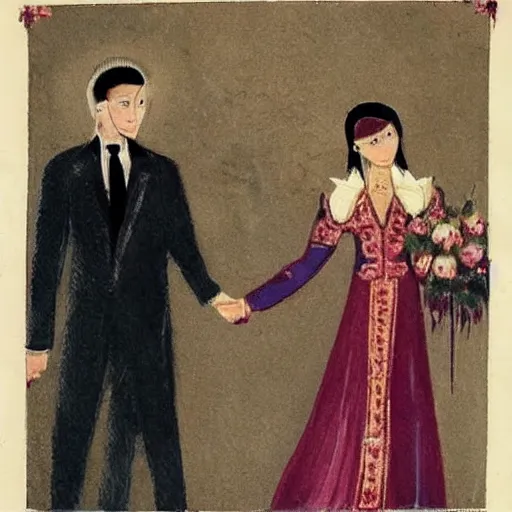 Image similar to Walk in a funeral procession, not in a marriage. Explanation: Don’t play match-maker, i.e. don’t try to arrange a marriage because you will get blamed if it doesn’t work out.