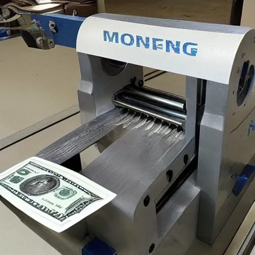 Image similar to money printing machine