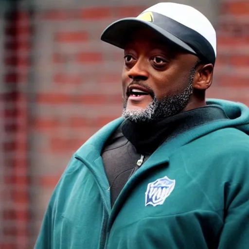 Prompt: mike tomlin as doctor who, 2 0 1 0 s, wide shot