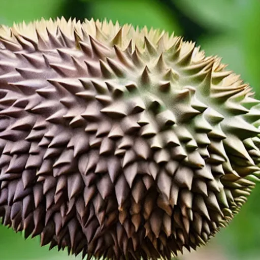 Image similar to a durian dreaming of becoming the fruit of the year