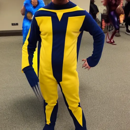 Prompt: I won my costume contest with my Wolverine costume