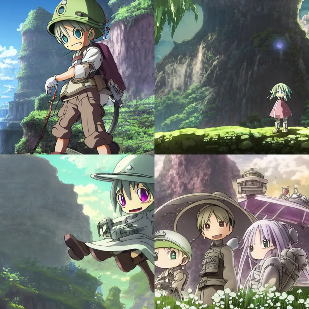 Image similar to Made in Abyss