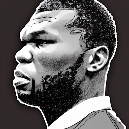 Prompt: vector art of 5 0 cent