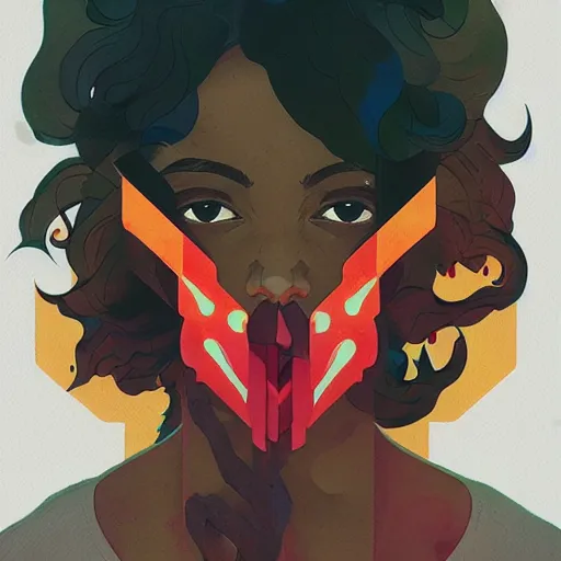 Prompt: Butterfly Smoke profile picture by Sachin Teng, asymmetrical, Organic Painting , Matte Painting, geometric shapes, hard edges, graffiti, street art:2 by Sachin Teng:4