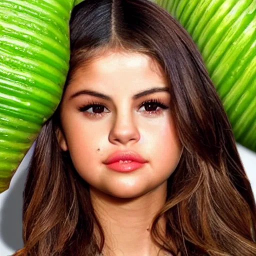 Image similar to selena gomez as celery