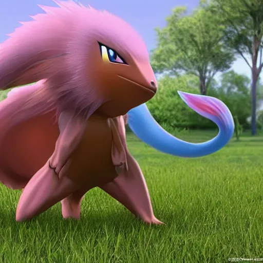 Prompt: ultra hyperrealistic pokemon