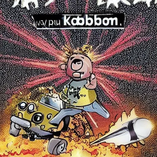 Prompt: kaboom!!!