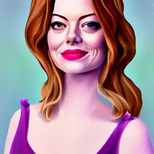 Image similar to full body portrait of Emma Stone as a Disney princess, professional studio lightening, volumetric lightening, photorealism