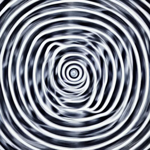 Image similar to An interlocking series of concentric vortices premised upon the suffering of all man