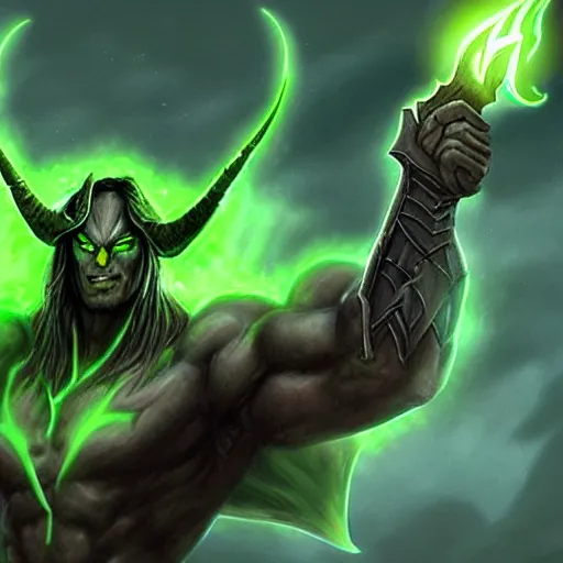 Prompt: illidan stormrage