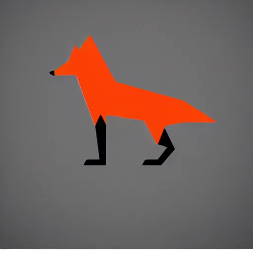 Prompt: a majestic fox, in a minimalist geometric style, with cyberpunk colors