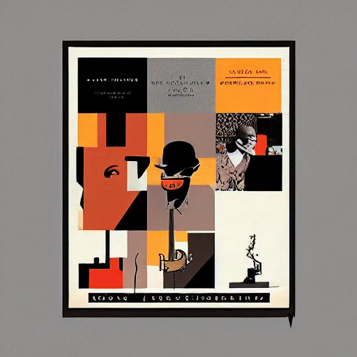 Image similar to album art designs for a modern jazz trio