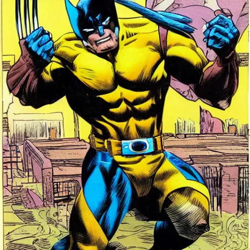 Prompt: Wolverine by Jack Kirby