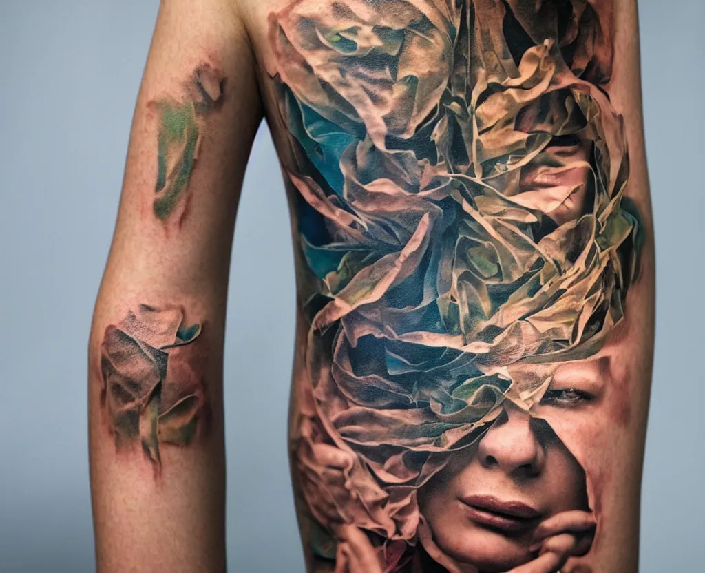 Image similar to closeup tattoo that reads gm by annie leibovitz and steve mccurry, natural light canon eos c 3 0 0, ƒ 1. 8, 3 5 mm, 8 k, medium - format print