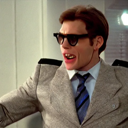 Image similar to Live Action Still of Jerma985 in Austin Powers, real life, hyperrealistic, ultra realistic, realistic, highly detailed, epic, HD quality, 8k resolution, body and headshot, film still