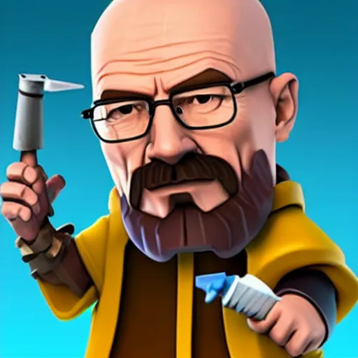 Image similar to walter white on clash royale