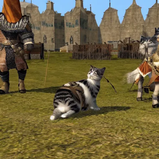 Image similar to mount and blade warband cats