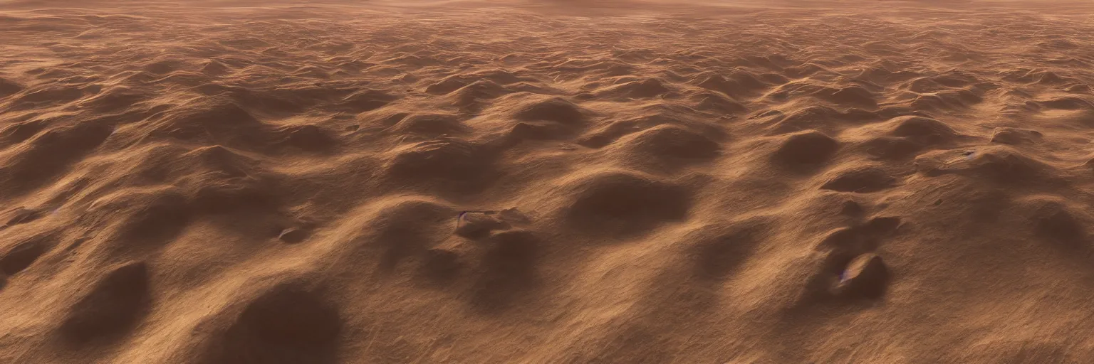 Image similar to planet Dune, sand worms, realistic, hyper detailed, 4K