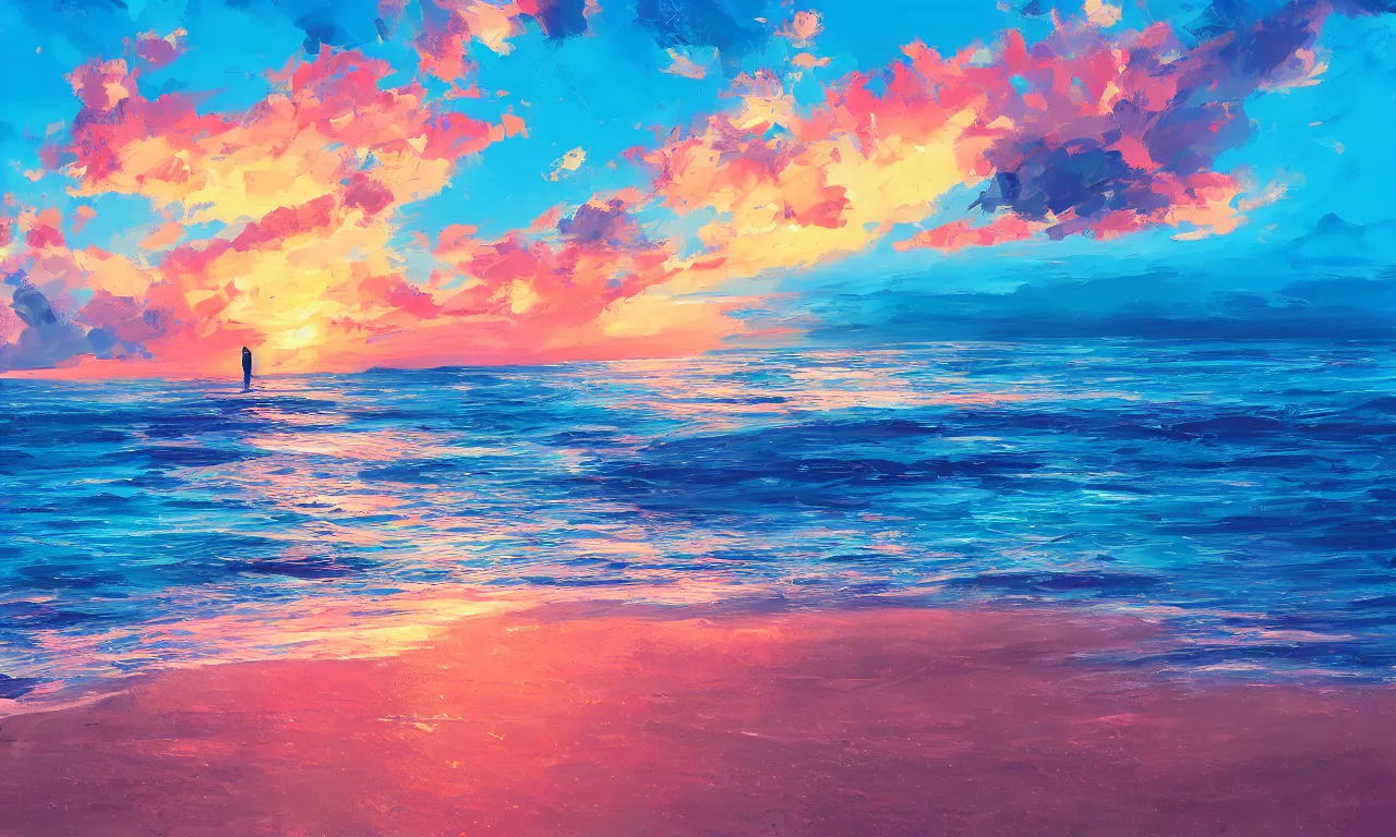 Image similar to paradise beach by alena aenami artworks in 4 k