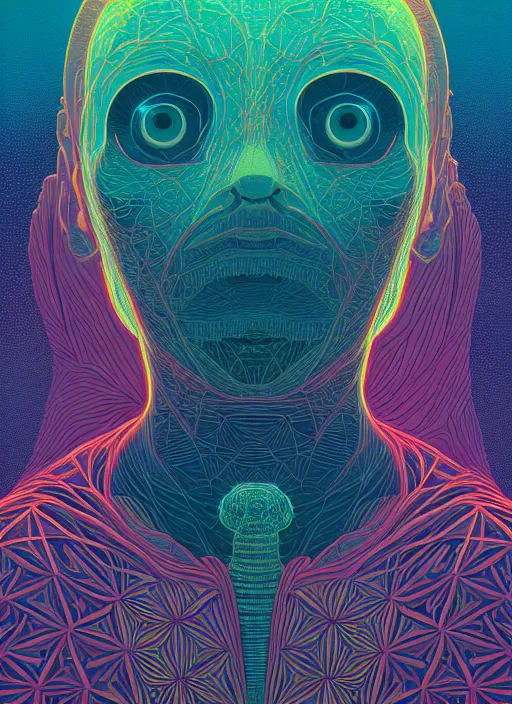 Prompt: symmetry!! stunning portrait of homelander, by victo ngai, kilian eng vibrant colors, dynamic lighting, digital art, winning award masterpiece, fantastically beautiful, illustration, aestheticly inspired by beksinski and dan mumford, upscale with simon stalenhag work, artstation, 8 k