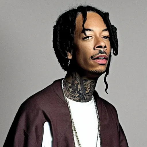 Image similar to Wiz khalifa as a jedi