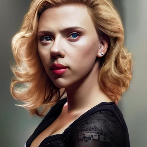 Image similar to Scarlett Johansson as Scarlett With full HD 4K highest quality realistic beautiful gorgeous natural