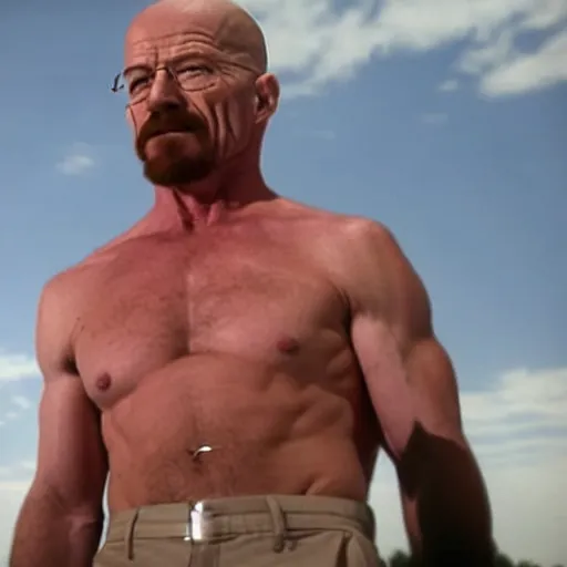 Image similar to ripped walter white