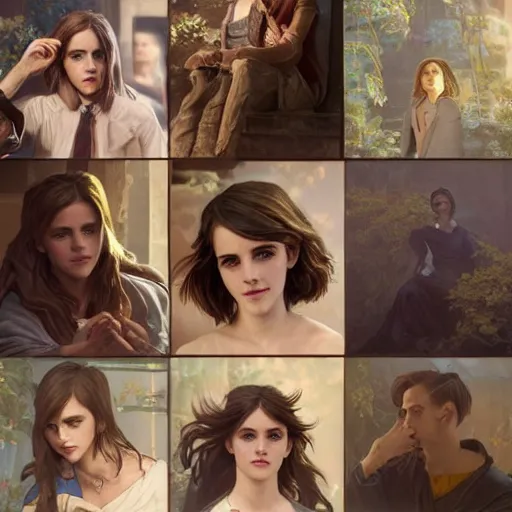 Prompt: a proffessor explaing to the class why everyone uses emma watson in thier prompts so often, highly detailed, photorealistic, octane render, 8 k, unreal engine, art by artgerm and greg rutkowski and alphonse mucha