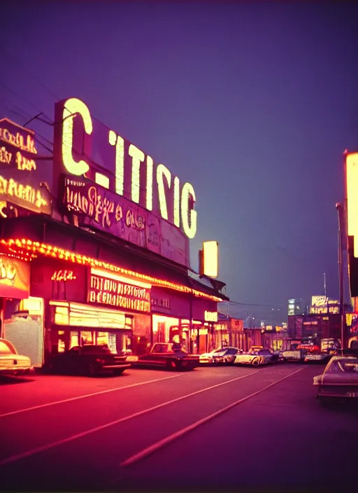 Image similar to Waiting in the car Waiting for the ride in the dark At night the city grows Look at the horizon glow Drinking in the lounge Following the neon signs Waiting for a word Looking at the milky skyline The city is my church It wraps me in its blinding twilight, cinestill 800