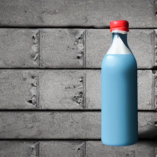 Image similar to bottle of milk inside a jail