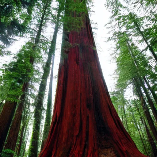 Image similar to Worlds largest RED wood tree