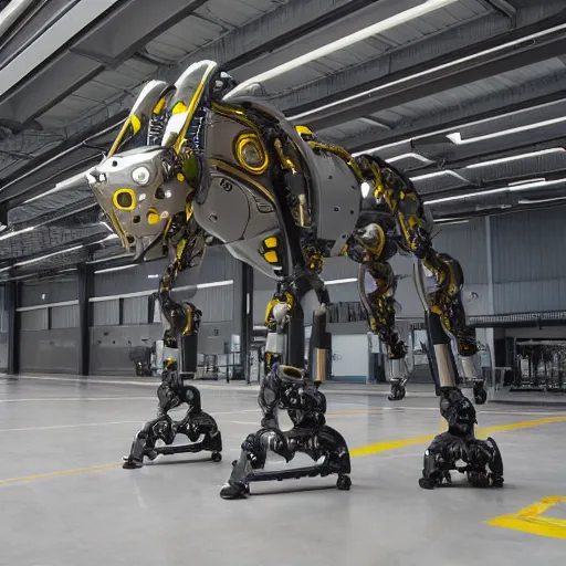 Prompt: boston dynamics bigdog high resolution intricated details