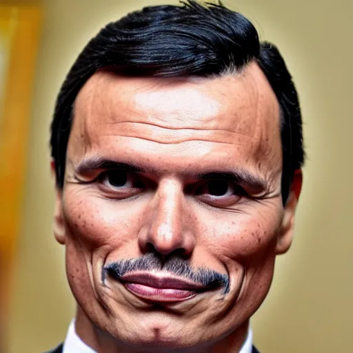 Image similar to spanish president pedro sanchez shaved