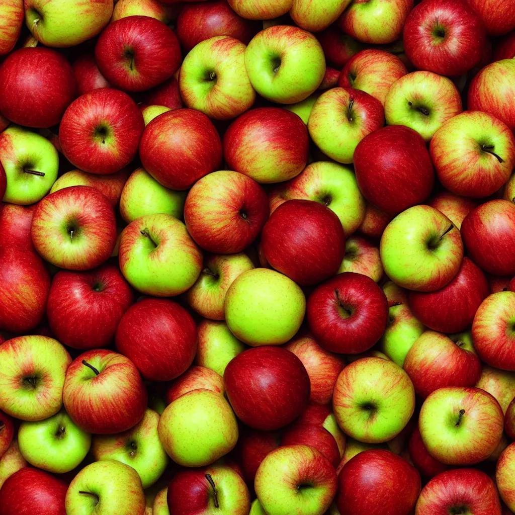 Prompt: seamless apples texture art, 4k